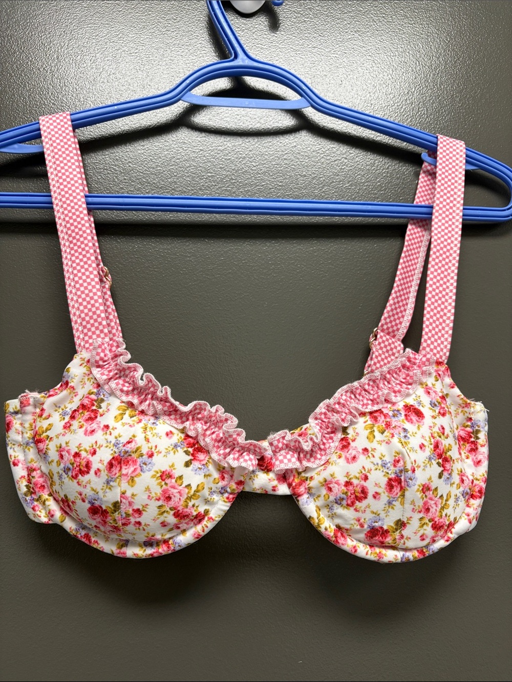 Strawberry milk mob bikini top